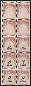 Sale 1040, Lot 2140, Postage Due (Scott J2-J96a)