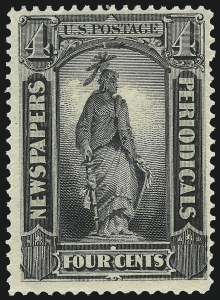 Sale 1040, Lot 2170, Newspapers and Periodicals, Parcel Post (Scott PR, Q, JQ)