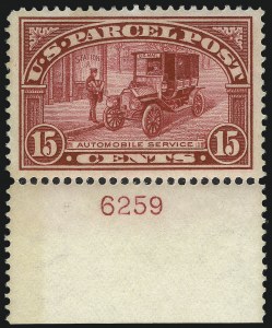 Sale 1040, Lot 2175, Newspapers and Periodicals, Parcel Post (Scott PR, Q, JQ)