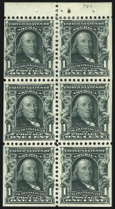 Sale 1040, Lot 2190, Booklet Panes and Complete Booklets