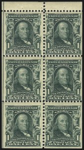 Sale 1040, Lot 2191, Booklet Panes and Complete Booklets