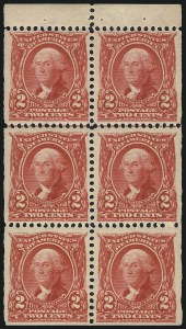 Sale 1040, Lot 2192, Booklet Panes and Complete Booklets