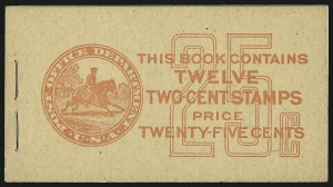 Sale 1040, Lot 2201, Booklet Panes and Complete Booklets