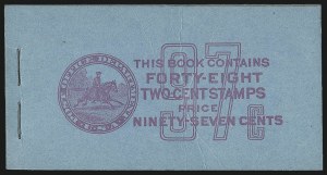 Sale 1040, Lot 2206, Booklet Panes and Complete Booklets