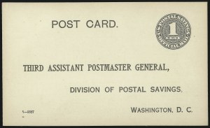 Sale 1040, Lot 2228, Postal Cards thru Revenues, Official Seals (Scott UX, R, OX)