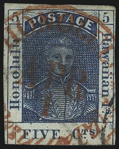 Sale 1040, Lot 2264, United States Possessions incl. Hawaii, 1851 Issue thru Numerals