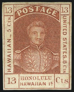 Sale 1040, Lot 2265, United States Possessions incl. Hawaii, 1851 Issue thru Numerals