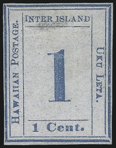 Sale 1040, Lot 2271, United States Possessions incl. Hawaii, 1851 Issue thru Numerals