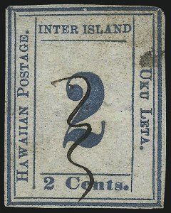 Sale 1040, Lot 2273, United States Possessions incl. Hawaii, 1851 Issue thru Numerals