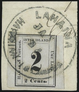 Sale 1040, Lot 2282, United States Possessions incl. Hawaii, 1851 Issue thru Numerals