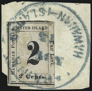 Sale 1040, Lot 2284, United States Possessions incl. Hawaii, 1851 Issue thru Numerals