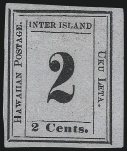 Sale 1040, Lot 2288, United States Possessions incl. Hawaii, 1851 Issue thru Numerals