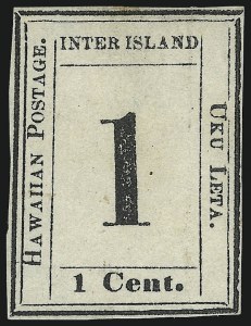 Sale 1040, Lot 2289, United States Possessions incl. Hawaii, 1851 Issue thru Numerals