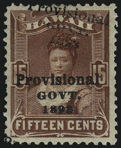 Sale 1040, Lot 2318, Hawaii, 1860 thru Back-of-Book