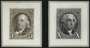 Sale 1044, Lot 11, Essays and Proofs (1847 thru 1857 Issues)