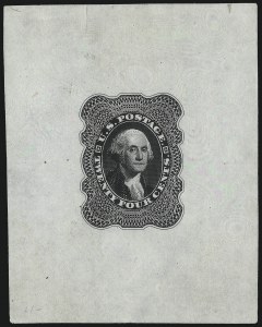 Sale 1044, Lot 12, Essays and Proofs (1847 thru 1857 Issues)