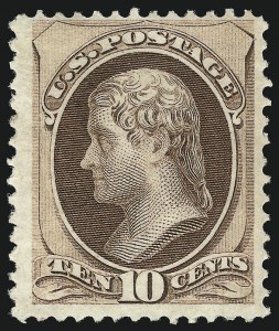 Sale 1044, Lot 130, 1870-71 National Banknote Issue, H & I Grills (Scott 136-144, 134A-139A)