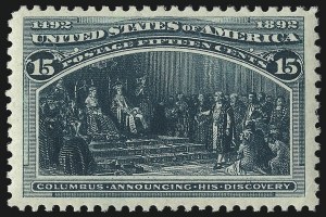 Sale 1044, Lot 190, 1890-93 Issue and Columbian Issue (Scott 219-245)