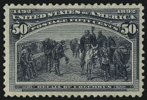 Sale 1044, Lot 192, 1890-93 Issue and Columbian Issue (Scott 219-245)