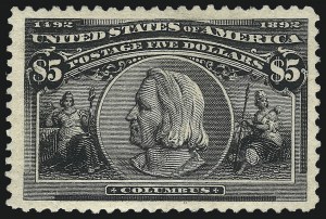 Sale 1044, Lot 197, 1890-93 Issue and Columbian Issue (Scott 219-245)