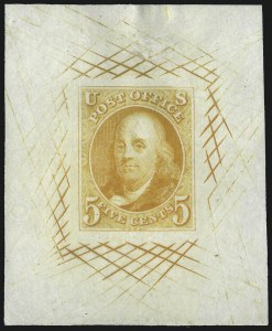 Sale 1044, Lot 2, Essays and Proofs (1847 thru 1857 Issues)