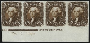 Sale 1044, Lot 20, Essays and Proofs (1861 Issue)