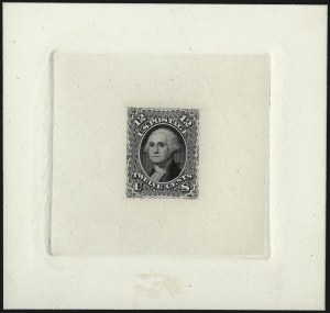 Sale 1044, Lot 22, Essays and Proofs (1861 Issue)