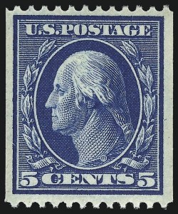 Sale 1044, Lot 248, 1908-12 Washington-Franklins, Panama-Pacific Issue (Scott 336-404)
