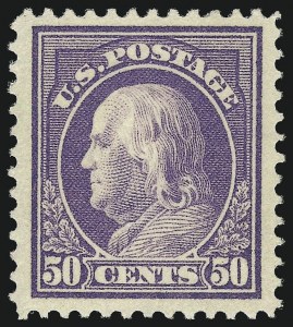 Sale 1044, Lot 273, 1912-22 Washington-Franklins and Later Issues (Scott 415-634A)