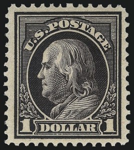 Sale 1044, Lot 275, 1912-22 Washington-Franklins and Later Issues (Scott 415-634A)