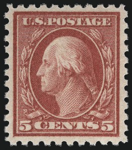 Sale 1044, Lot 287, 1912-22 Washington-Franklins and Later Issues (Scott 415-634A)