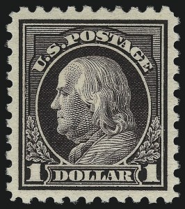 Sale 1044, Lot 294, 1912-22 Washington-Franklins and Later Issues (Scott 415-634A)