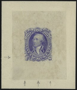 Sale 1044, Lot 32, Essays and Proofs (1861 Issue)