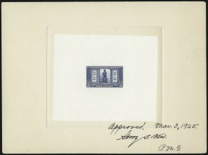 Sale 1044, Lot 70, Essays and Proofs (1869 Issue thru 20th Century)