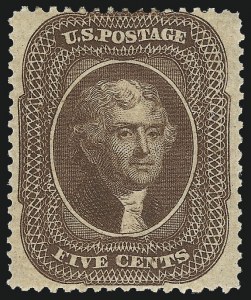 Sale 1044, Lot 83, 1851-60 Issues (Scott 5A-46)