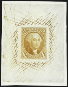 Sale 1044, Lot 9, Essays and Proofs (1847 thru 1857 Issues)