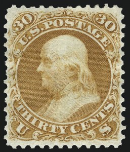 Sale 1044, Lot 96, 1861-68 Issue and Re-Issue (Scott 68-111)