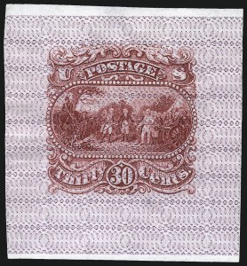 Sale 1048, Lot 115, Essays and Proofs: 1869 Pictorial Issue Safety Paper Essays