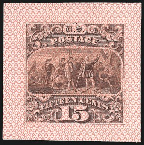 Sale 1048, Lot 141, Essays and Proofs: 1869 Pictorial Issue Safety Paper Essays, Cont.