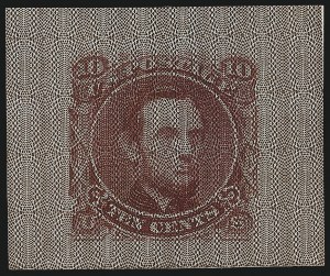 Sale 1048, Lot 149, Essays and Proofs: 1869 Pictorial Issue Safety Paper Essays, Cont.