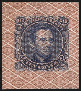 Sale 1048, Lot 152, Essays and Proofs: 1869 Pictorial Issue Safety Paper Essays, Cont.