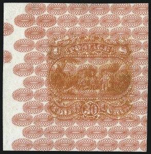 Sale 1048, Lot 162, Essays and Proofs: 1869 Pictorial Issue Safety Paper Essays, Cont.