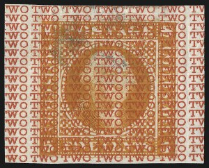 Sale 1048, Lot 167, Essays and Proofs: 1869 Pictorial Issue Safety Paper Essays, Cont.