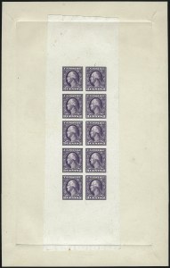 Sale 1048, Lot 182, Essays and Proofs: 1869 Pictorial Issue thru Washington Franklins