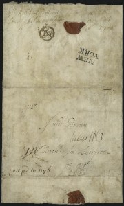 Sale 1048, Lot 186, Colonial Postal History