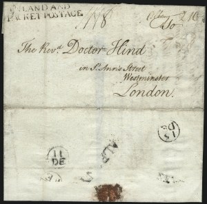 Sale 1048, Lot 188, Colonial Postal History