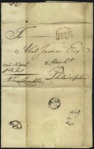 Sale 1048, Lot 189, Colonial Postal History