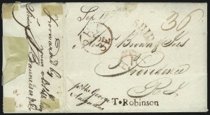 Sale 1048, Lot 195, Stampless Covers