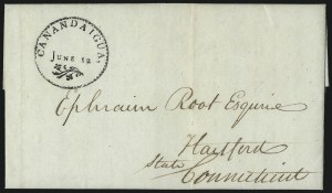 Sale 1048, Lot 199, Stampless Covers