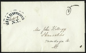 Sale 1048, Lot 202, Stampless Covers